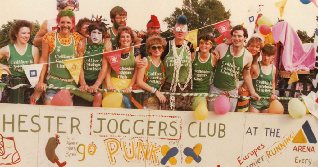 Collier & Catchpole running club in the 1970s