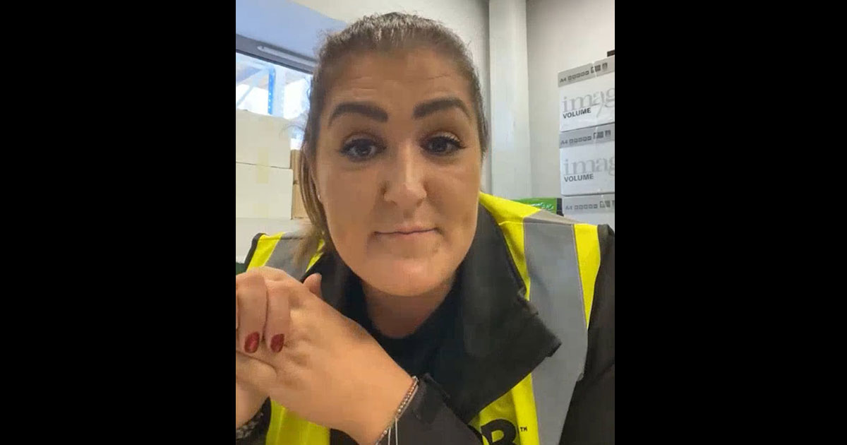 Lauren who is a branch sales manager for Travis Perkins